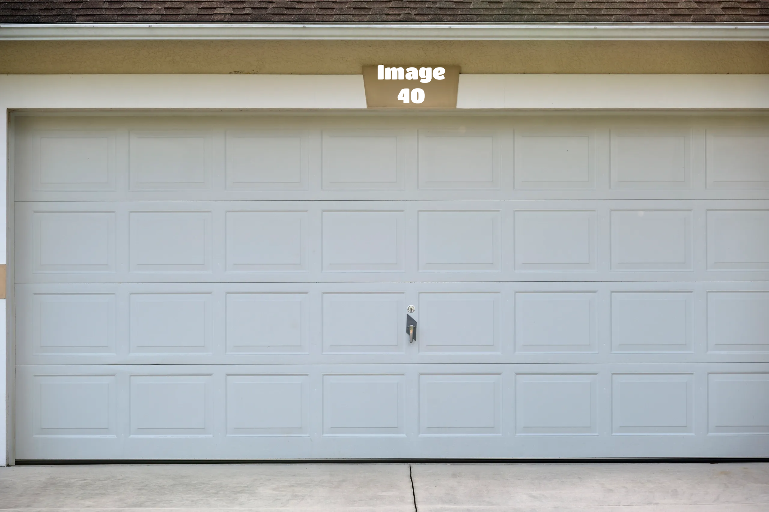 Garage door style 40